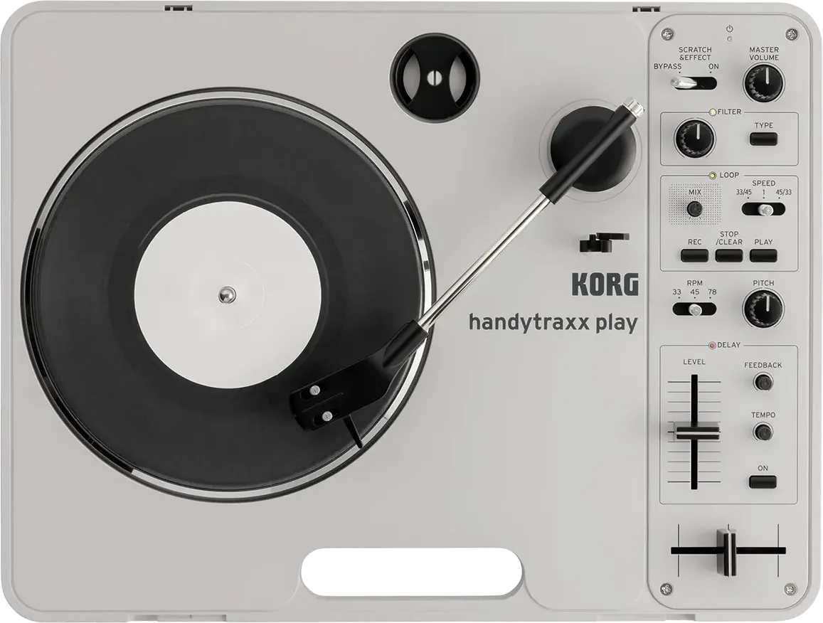 Korg Handytraxx Play from above