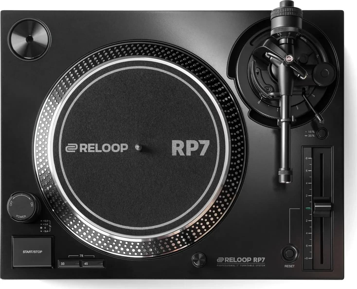 Reloop RP-7 from above