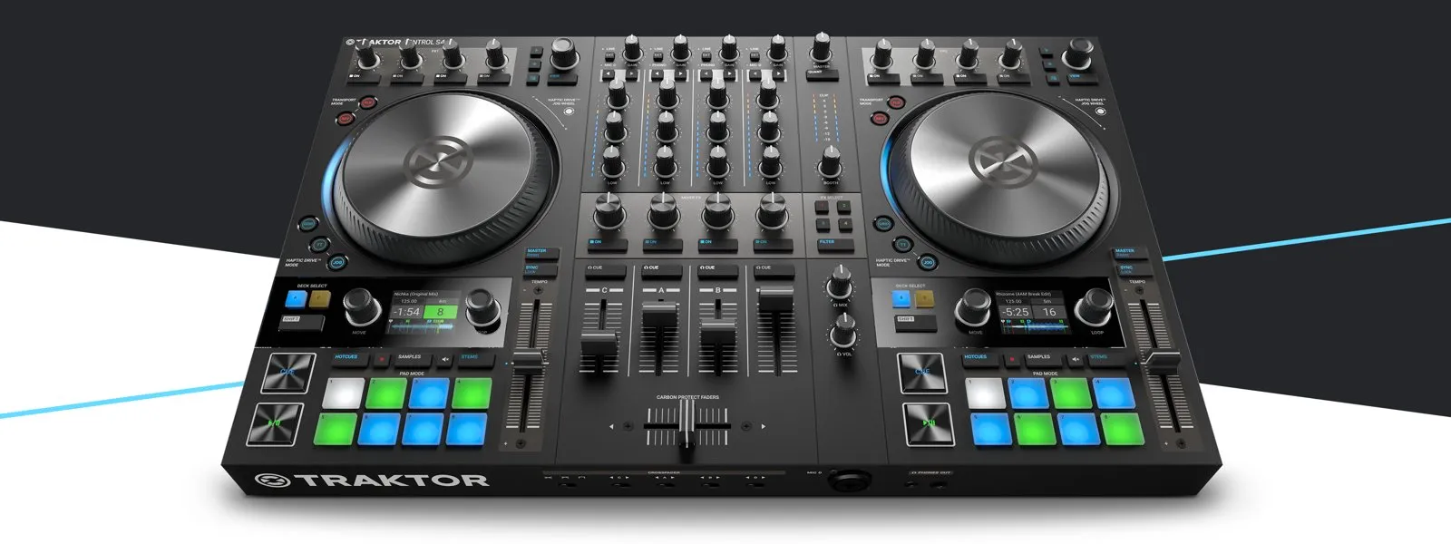 Native Instruments Traktor Kontrol S4 MK3 from the front