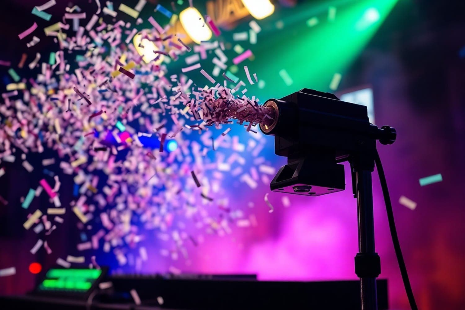 5 meilleurs canons à confettis pour DJs et événements