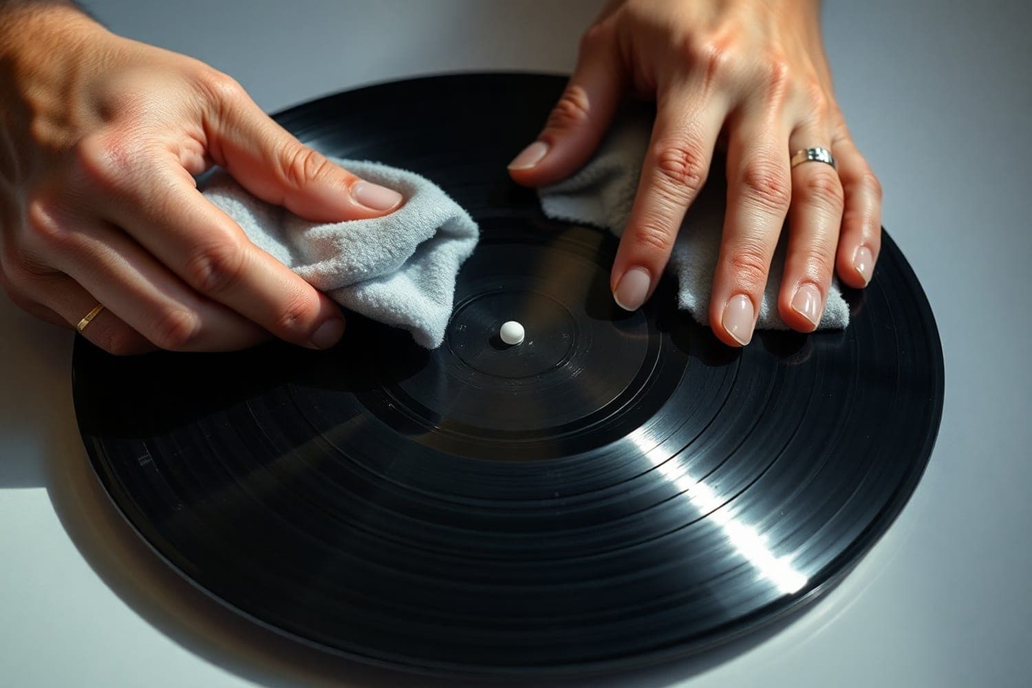 Wie du Vinyl-Schallplatten reinigst