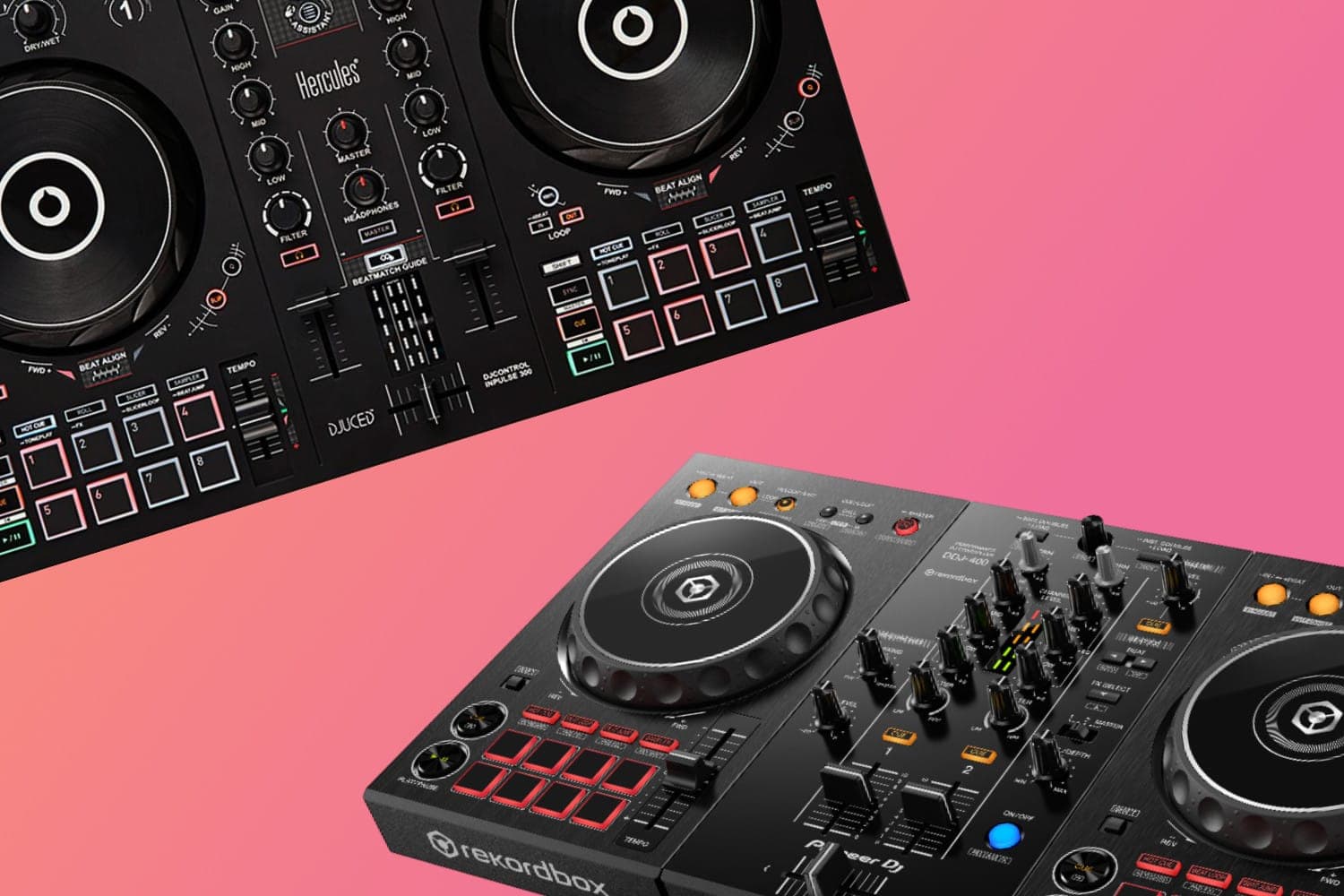 DDJ-400 vs Inpulse 300: Your First Controller Decision, Sorted