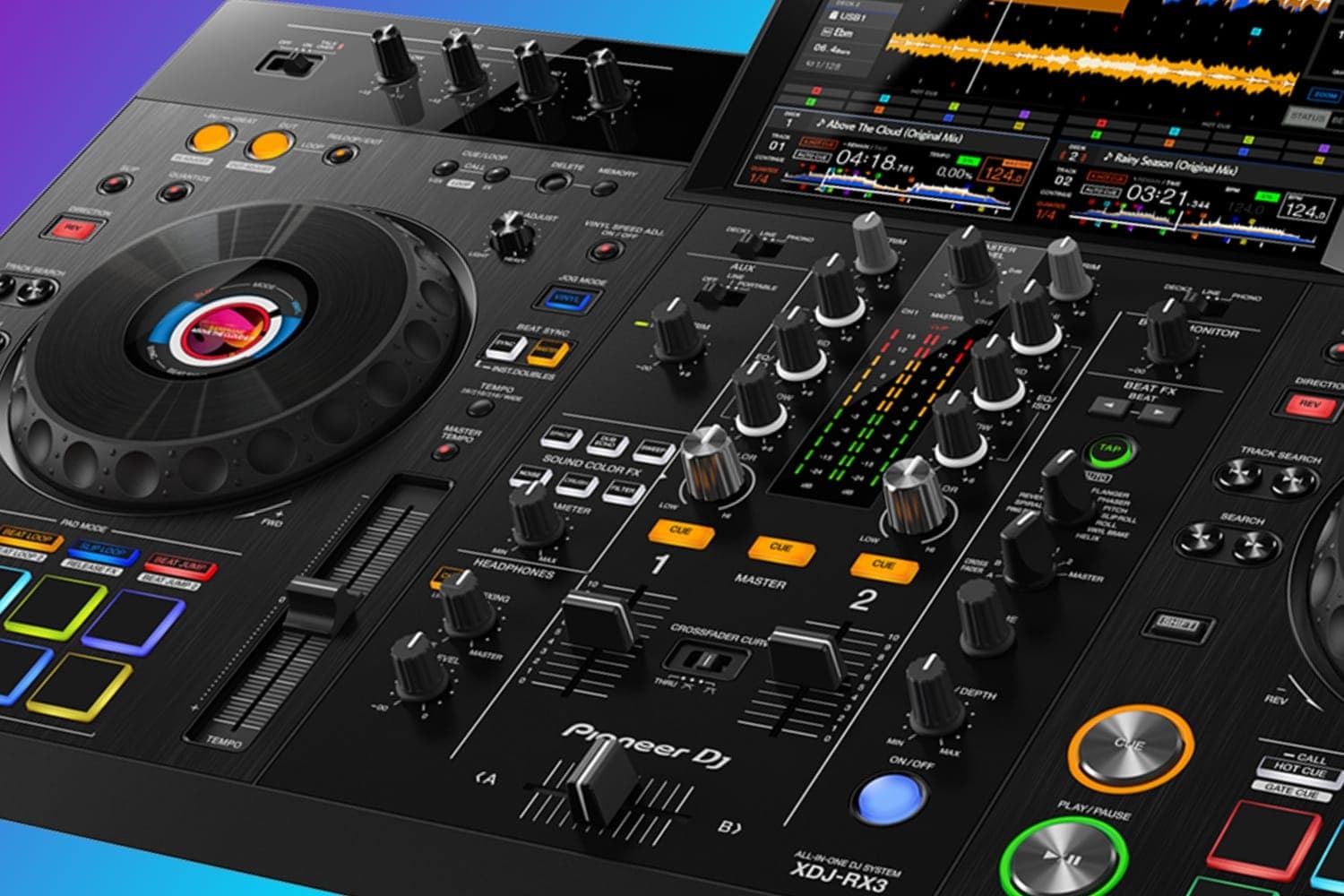 Cómo una pantalla táctil de 10 pulgadas lo cambia todo en el XDJ-RX3