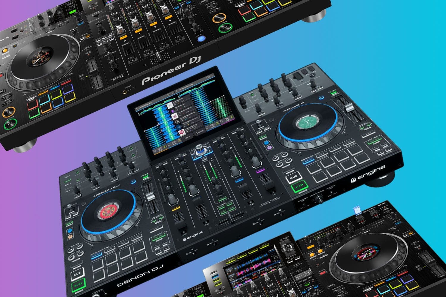 Los mejores controladores DJ de 4 canales para mezcla seria