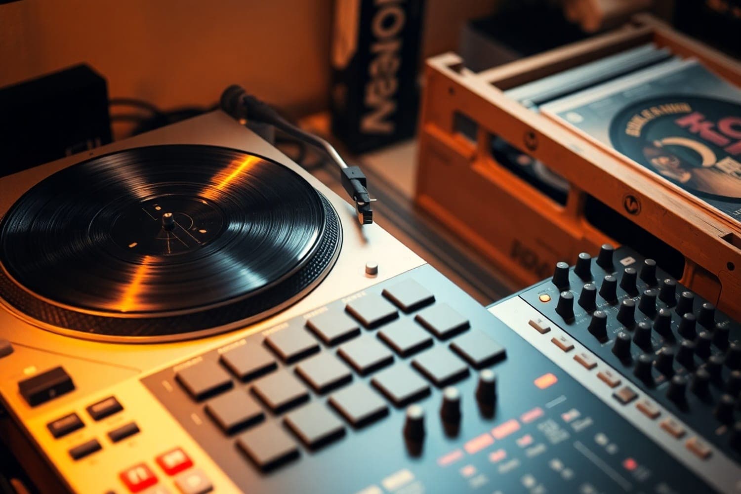 Los mejores tocadiscos para samplear y buscar discos de vinilo