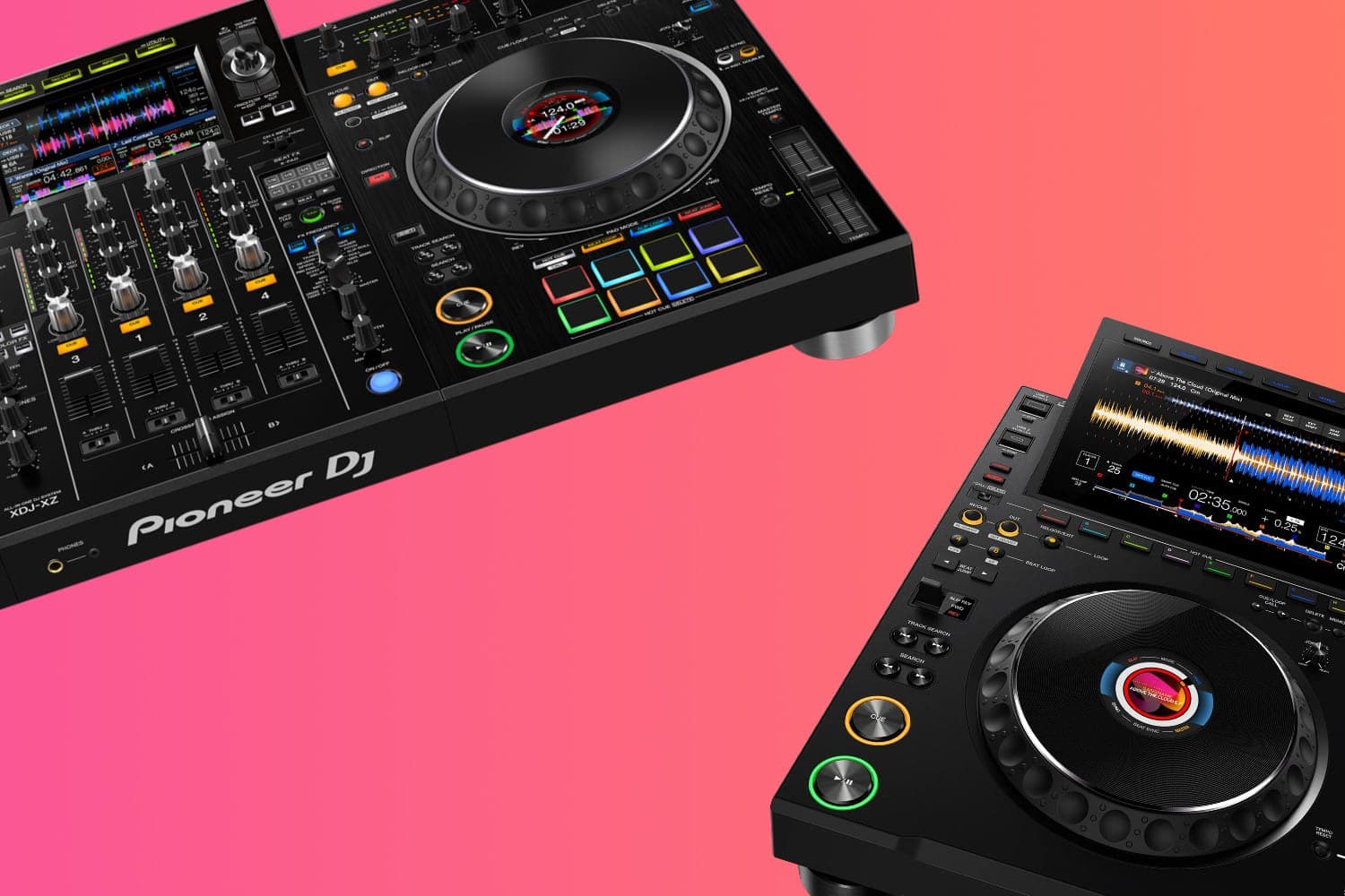CDJ vs XDJ: Die echten Unterschiede zwischen Pioneer DJs Player-Serien