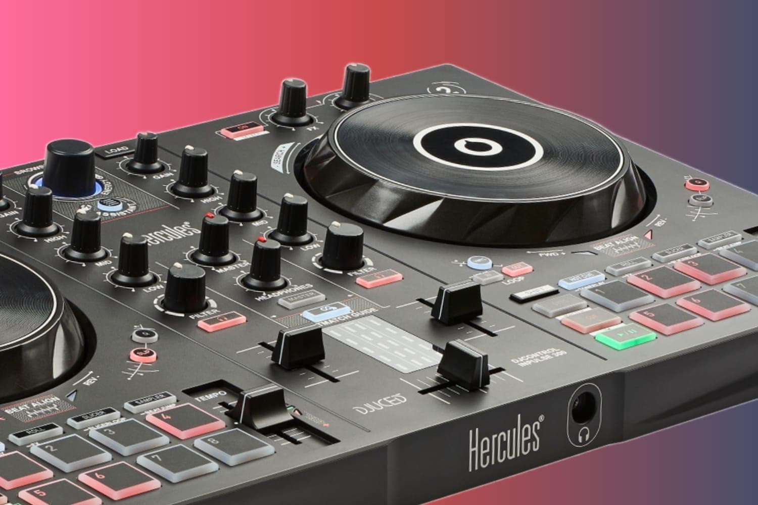 Hercules DJ Control Inpulse 300 Review: The Inpulse 300 Has LED Beat Guides That Actually Help You Learn