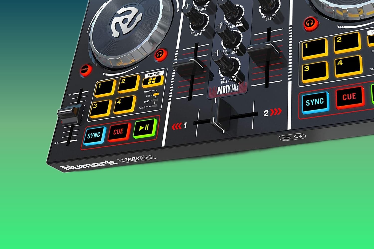 The Numark Party Mix Has Fun Lights and Janky Jog Wheels