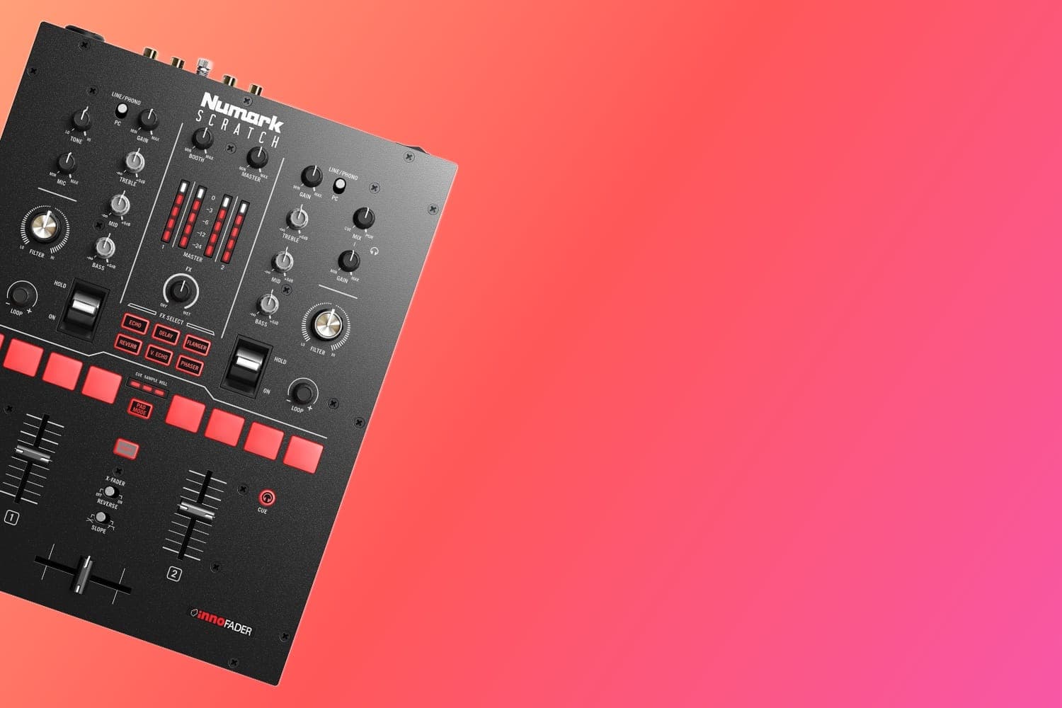 Numark Scratch Review: The Numark Scratch Puts an Innofader Pro in a Sub-$500 Mixer
