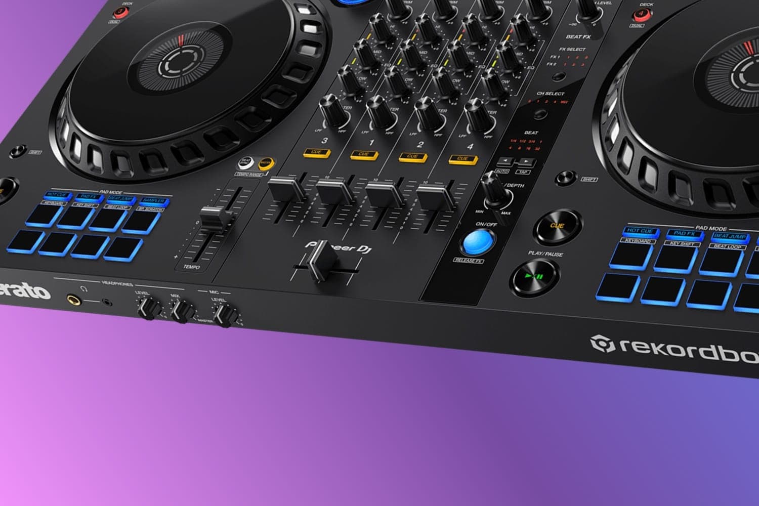 Merge FX macht die vier Kanäle des DDJ-FLX6 richtig spaßig