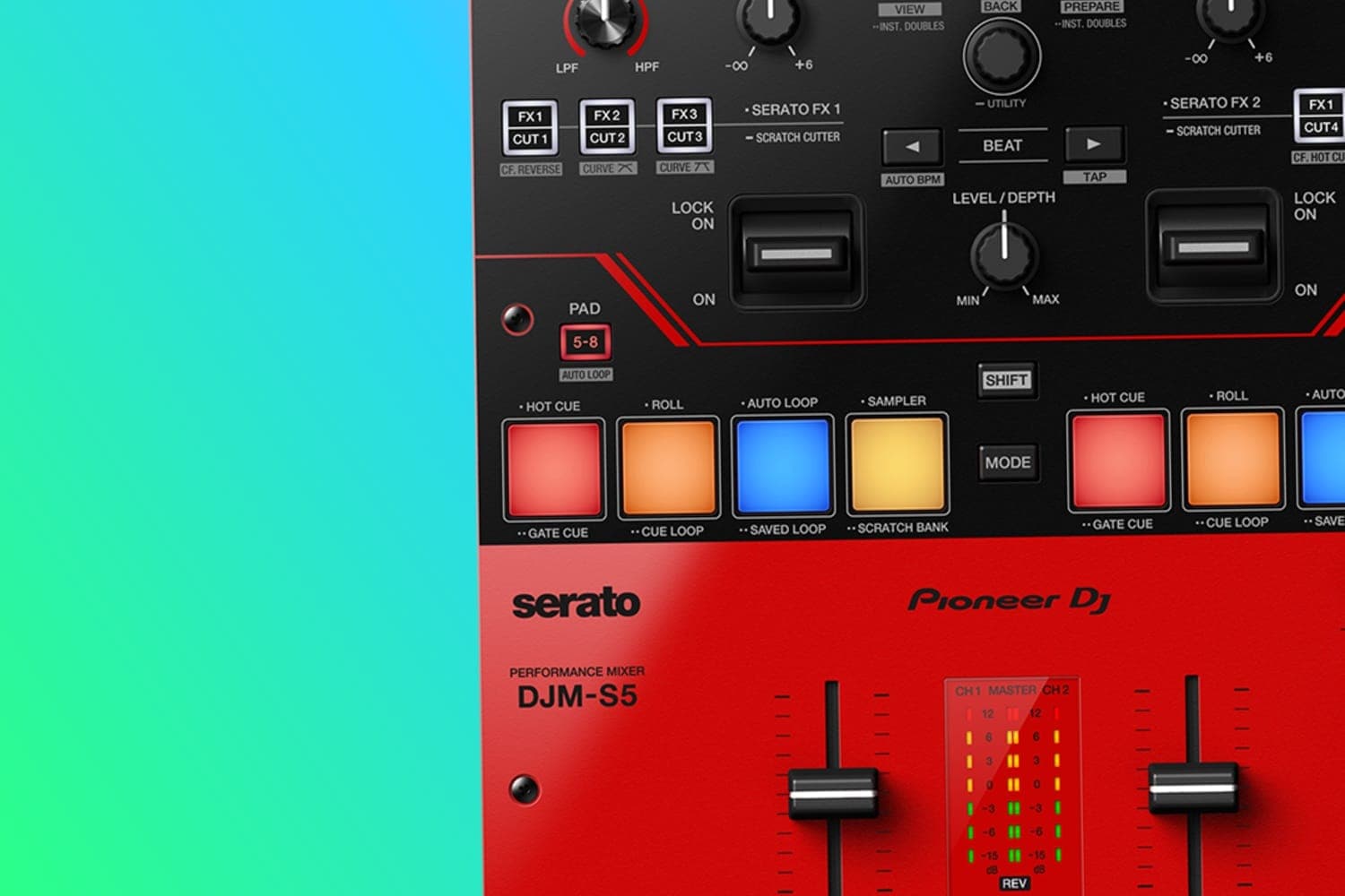 La DJM-S5 : un mixer scratch d'entrée de gamme qui joue dans la cour des grands