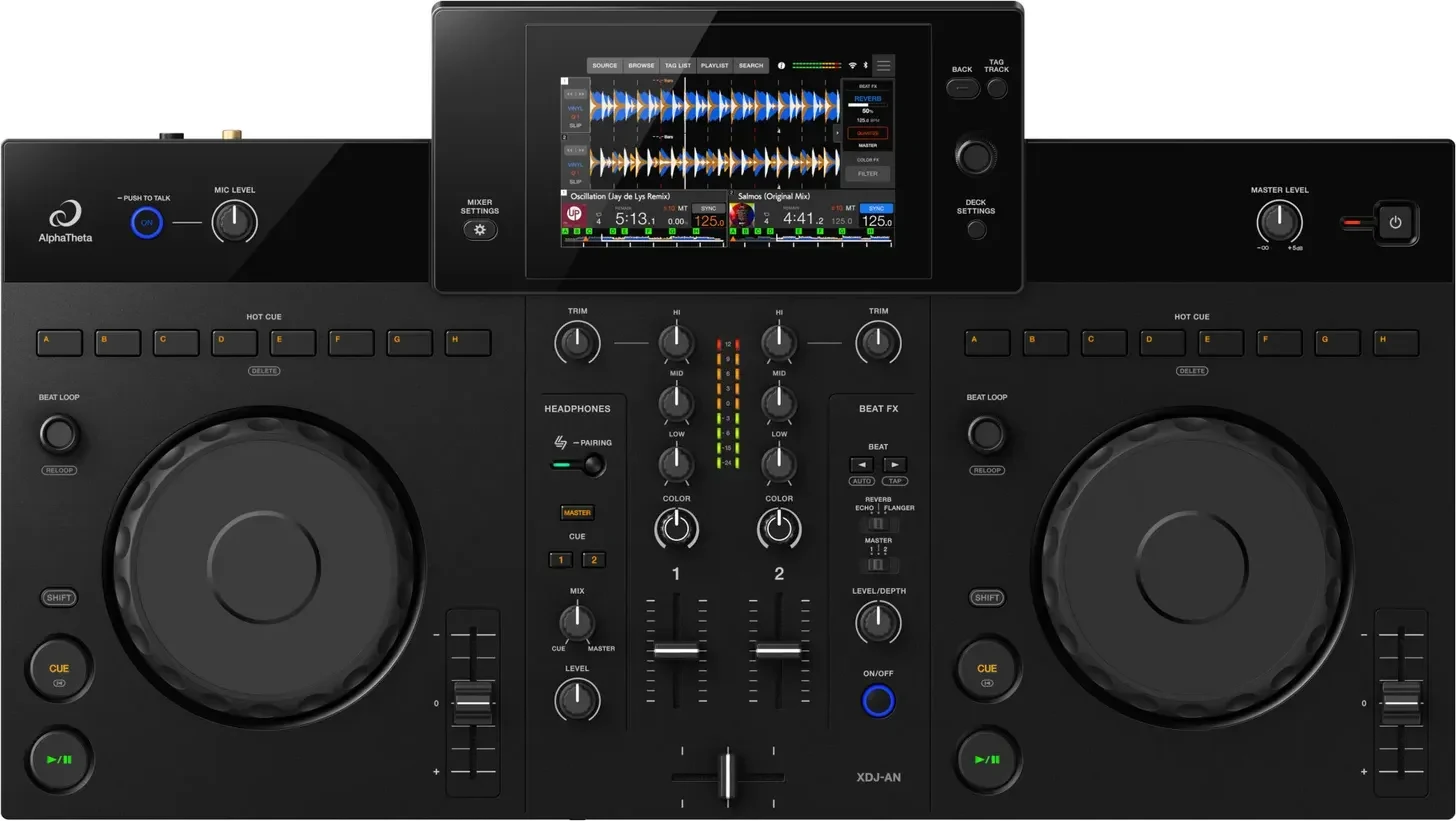 AlphaTheta XDJ-AN from above