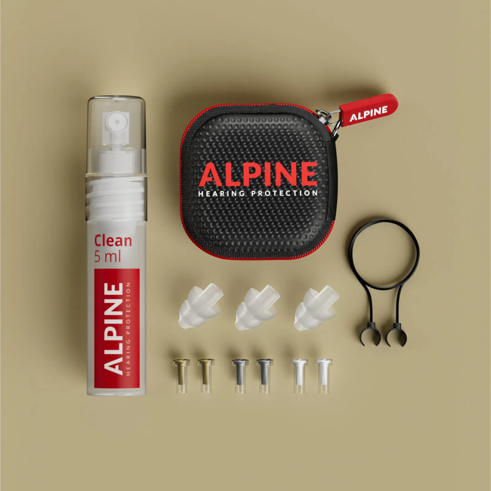 The transparent Alpine MusicSafe Pro kit