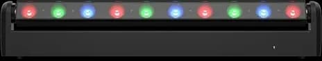 Chauvet DJ COLORband PiX-M ILS from the front, showing its ten LEDs