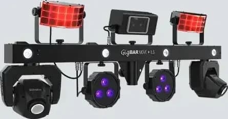 Chauvet DJ GigBAR Move + ILS from the right, lit