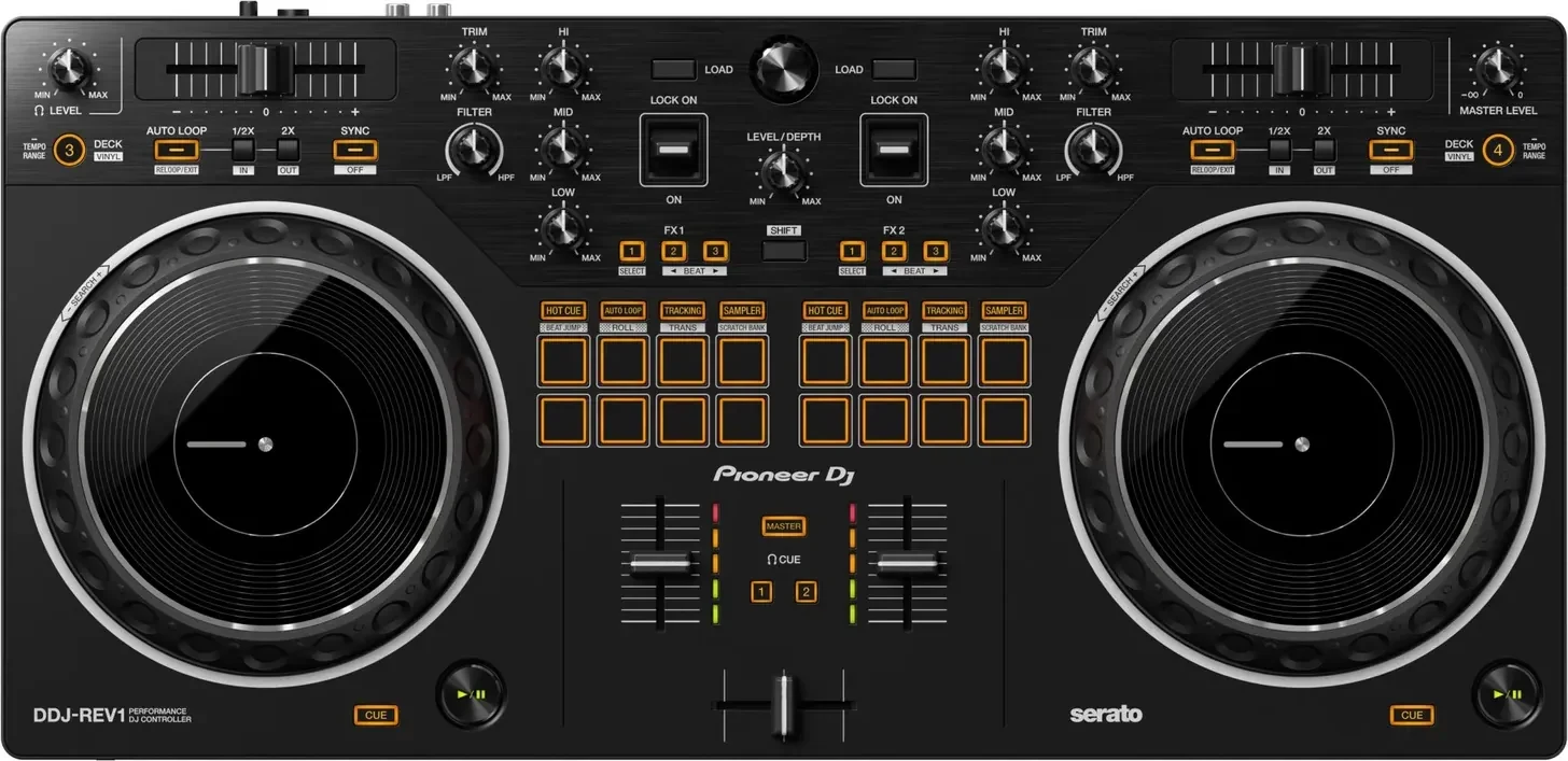 Pioneer DJ DDJ-REV1 from above