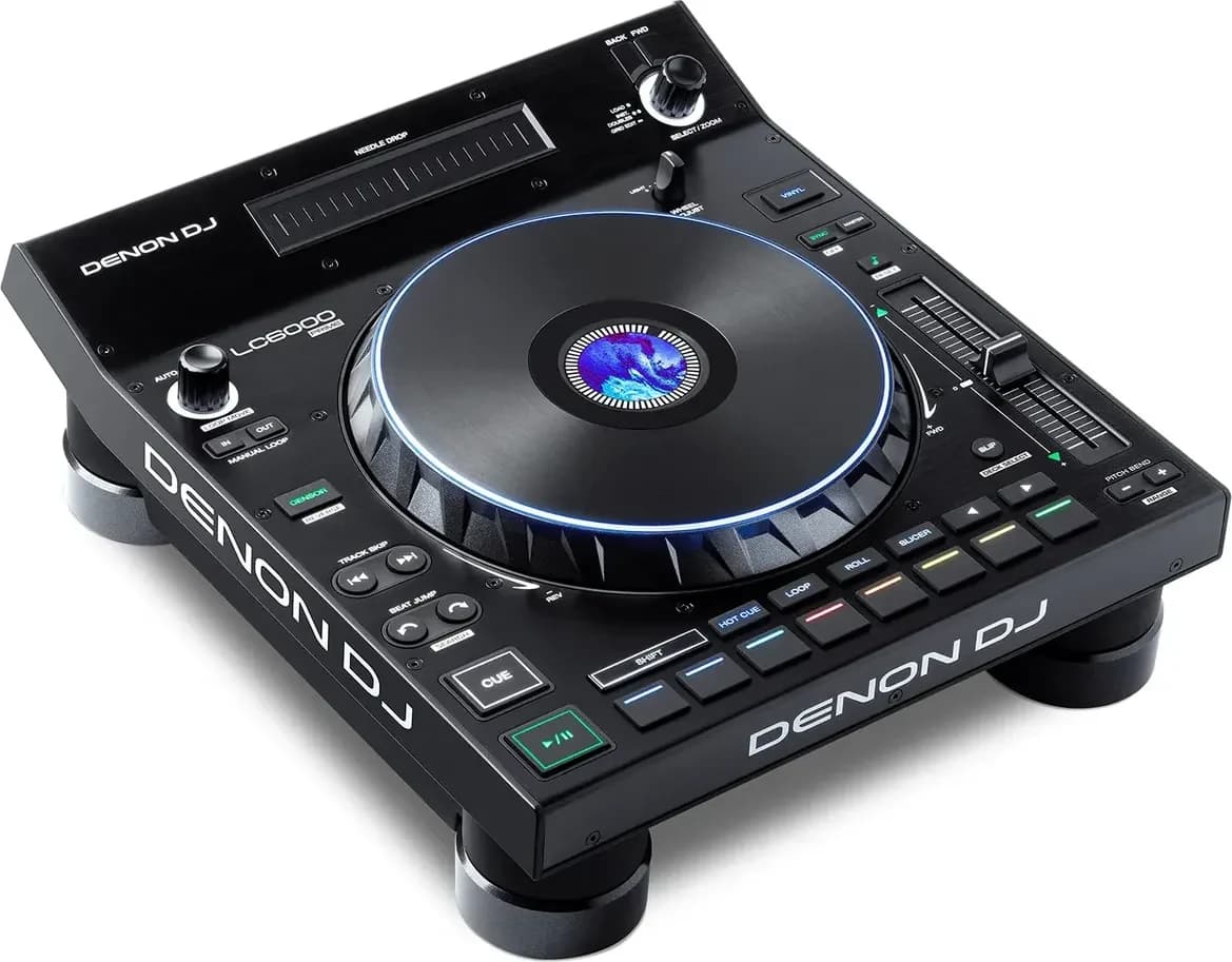 Denon DJ LC6000 PRIME at an angle