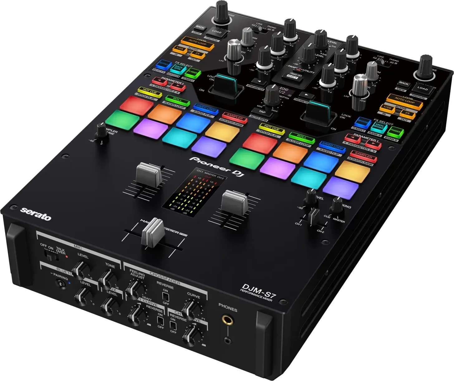 Pioneer DJ DJM-S7 at an angle