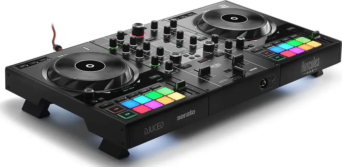 Hercules DJControl Inpulse 500 at an angle