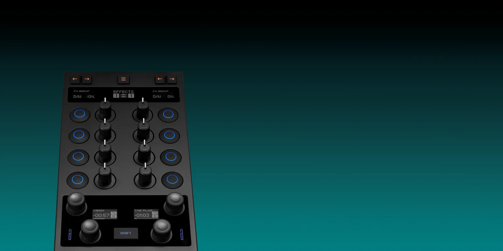 Native Instruments Traktor X1 MK3 from above