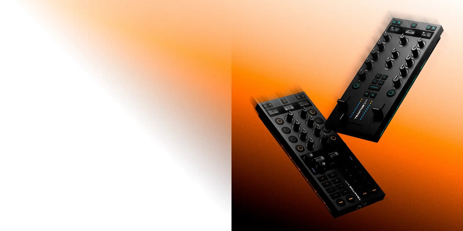 A Traktor Z1 MK2 beside a Traktor X1 MK3