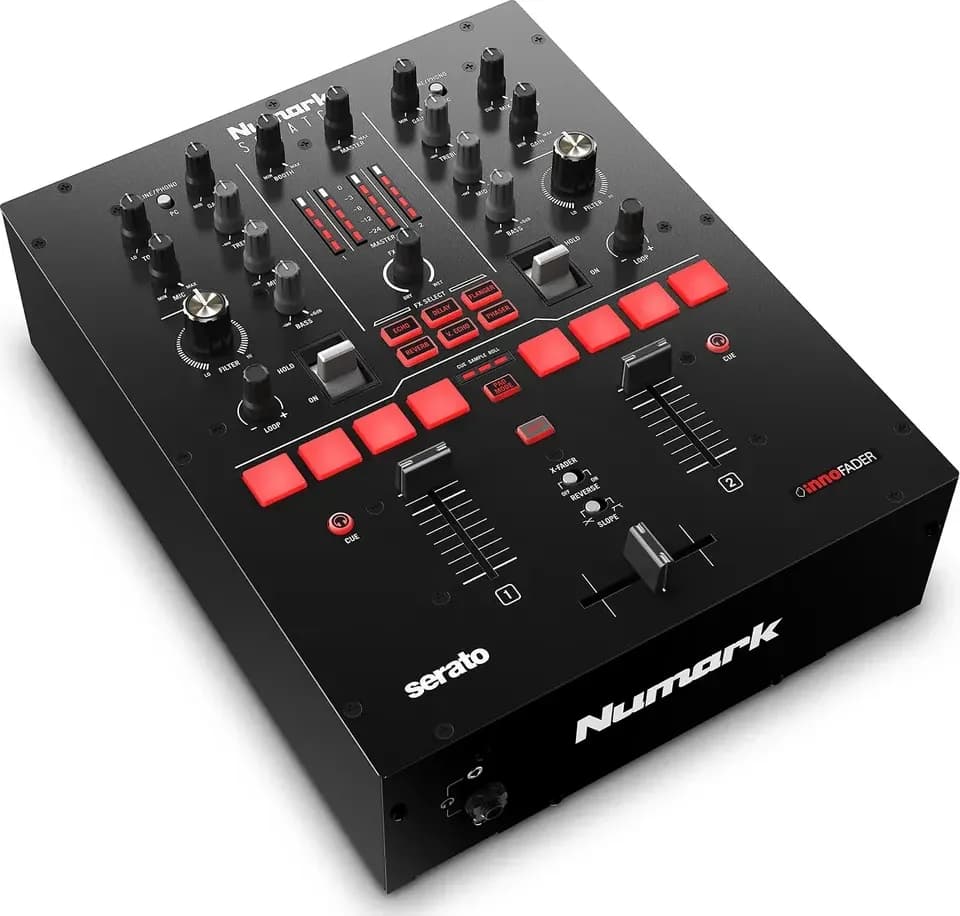 Numark Scratch at an angle