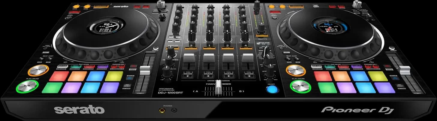 Pioneer DJ DDJ-1000SRT from the front