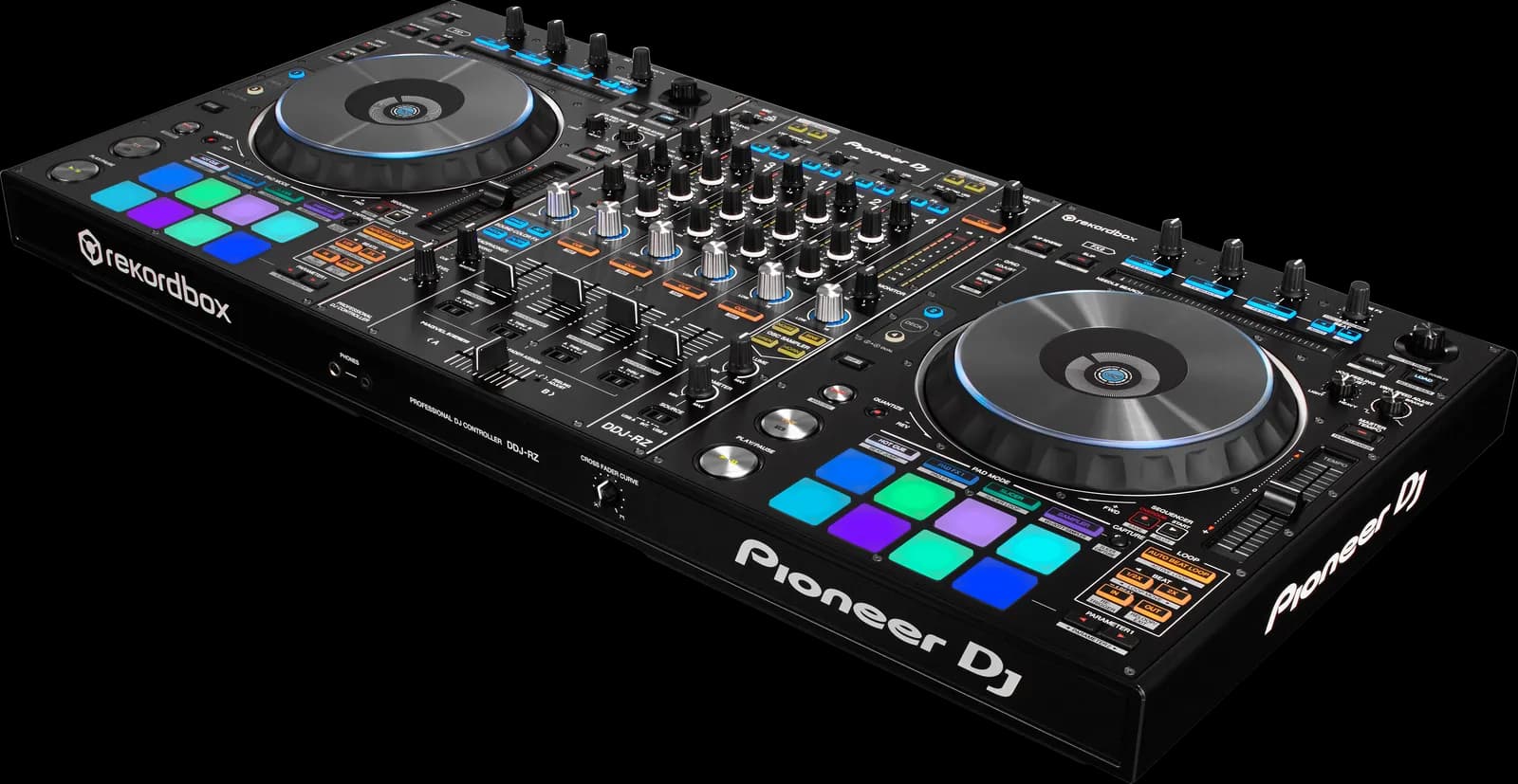 Pioneer DJ DDJ-RZ at an angle