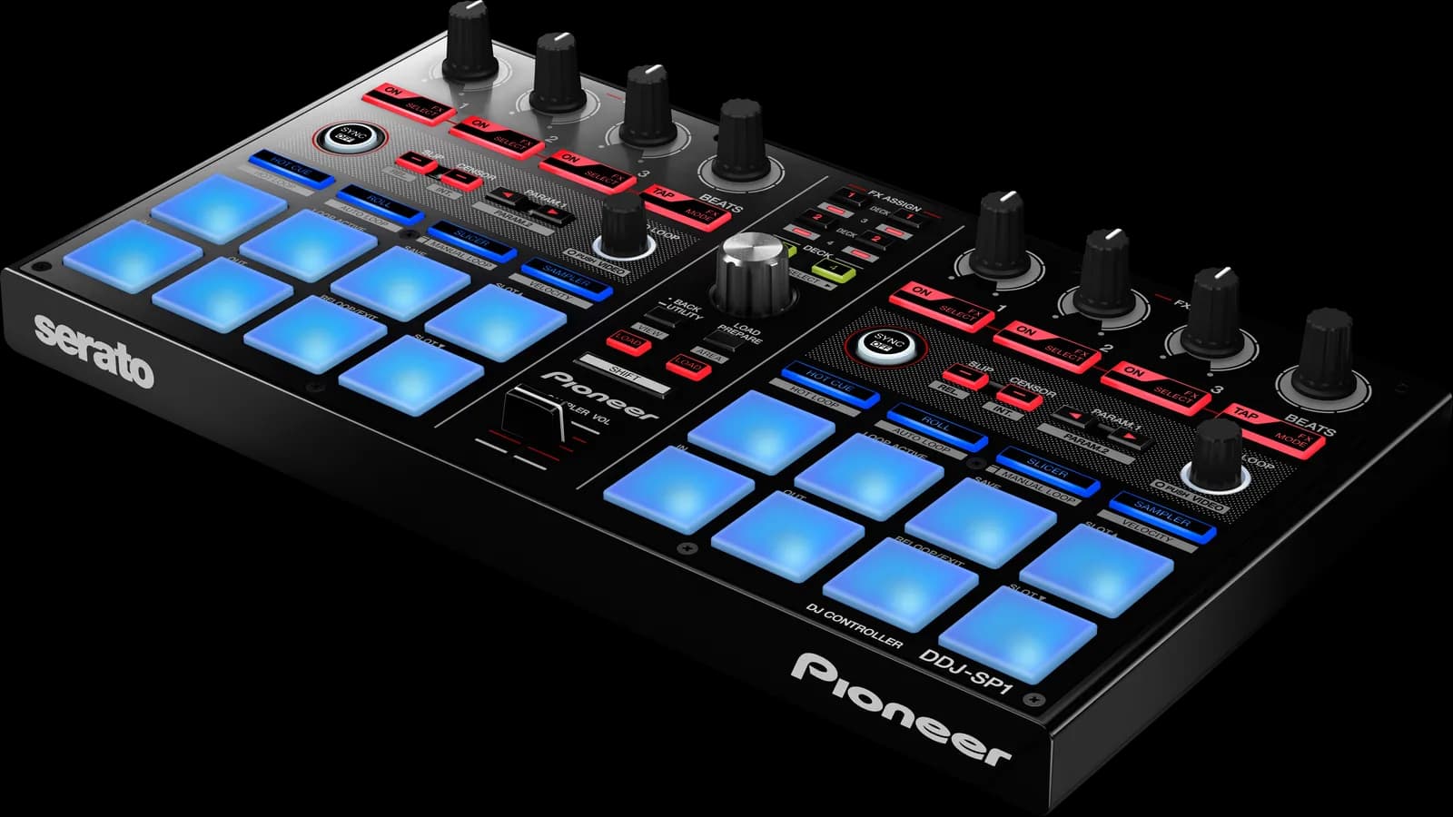 Pioneer DJ DDJ-SP1 at an angle
