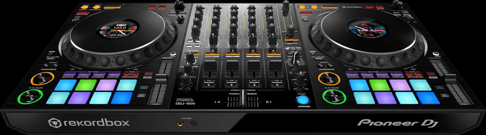 Pioneer DJ DDJ-1000 from the front
