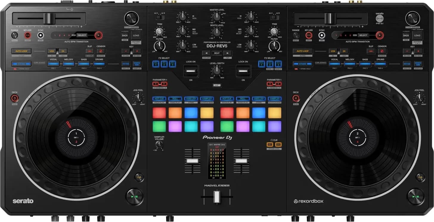 Pioneer DJ DDJ-REV5 from above