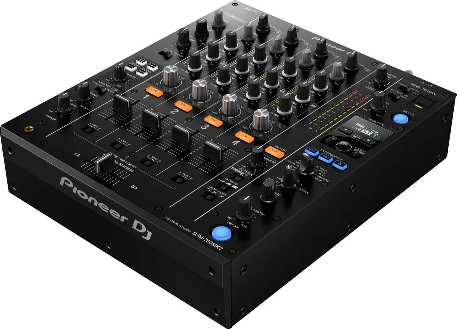 Pioneer DJ DJM-750MK2 at an angle