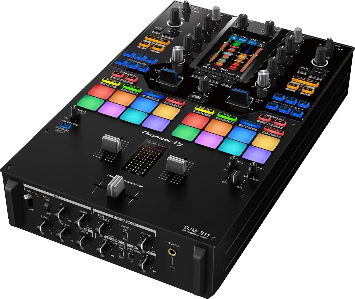 Pioneer DJ DJM-S11 at an angle