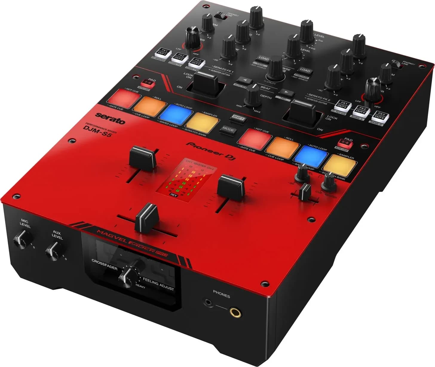 Pioneer DJ DJM-S5 at an angle