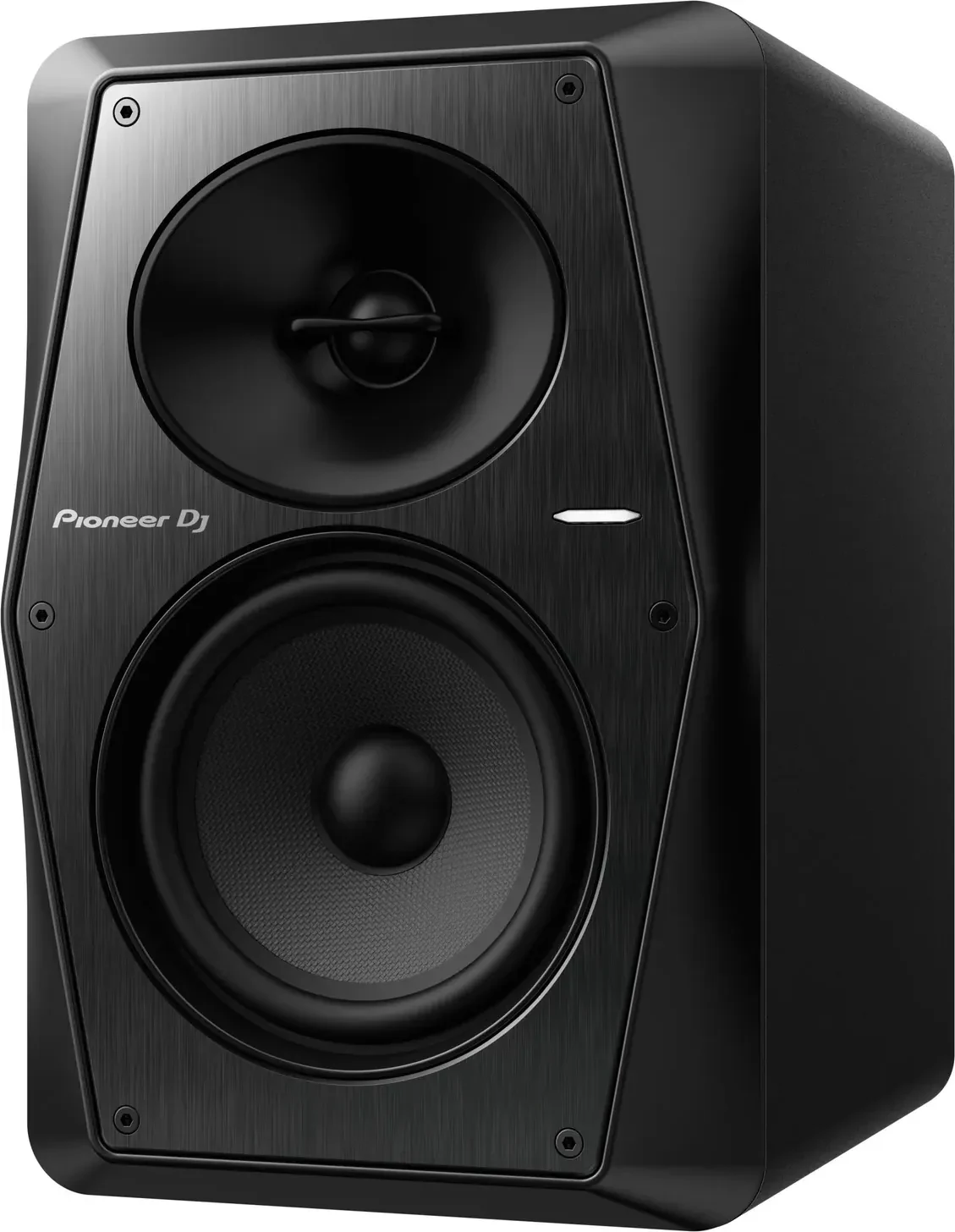 Pioneer DJ VM-50 monitor in black, front three-quarter view