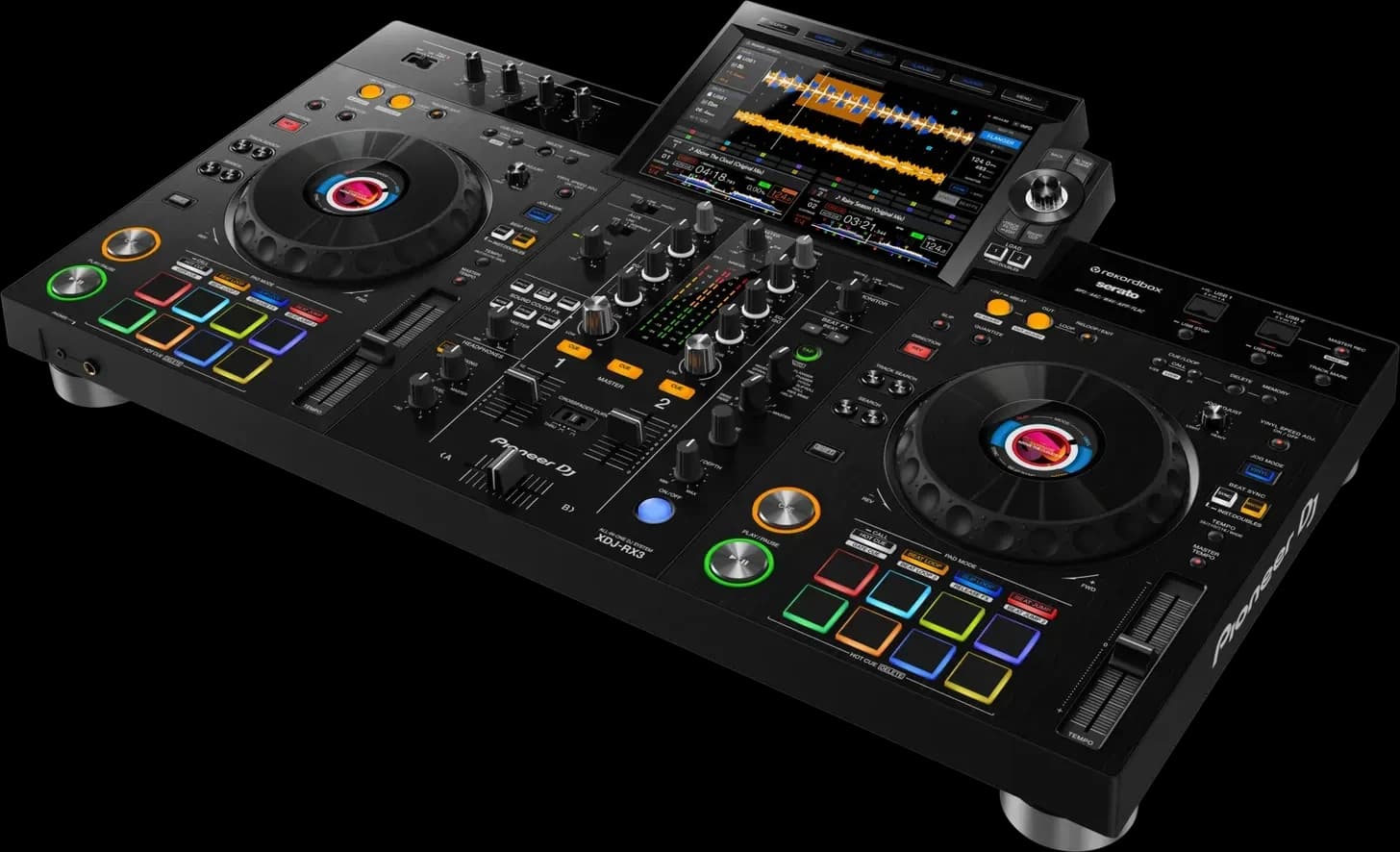 Pioneer DJ XDJ-RX3 at an angle