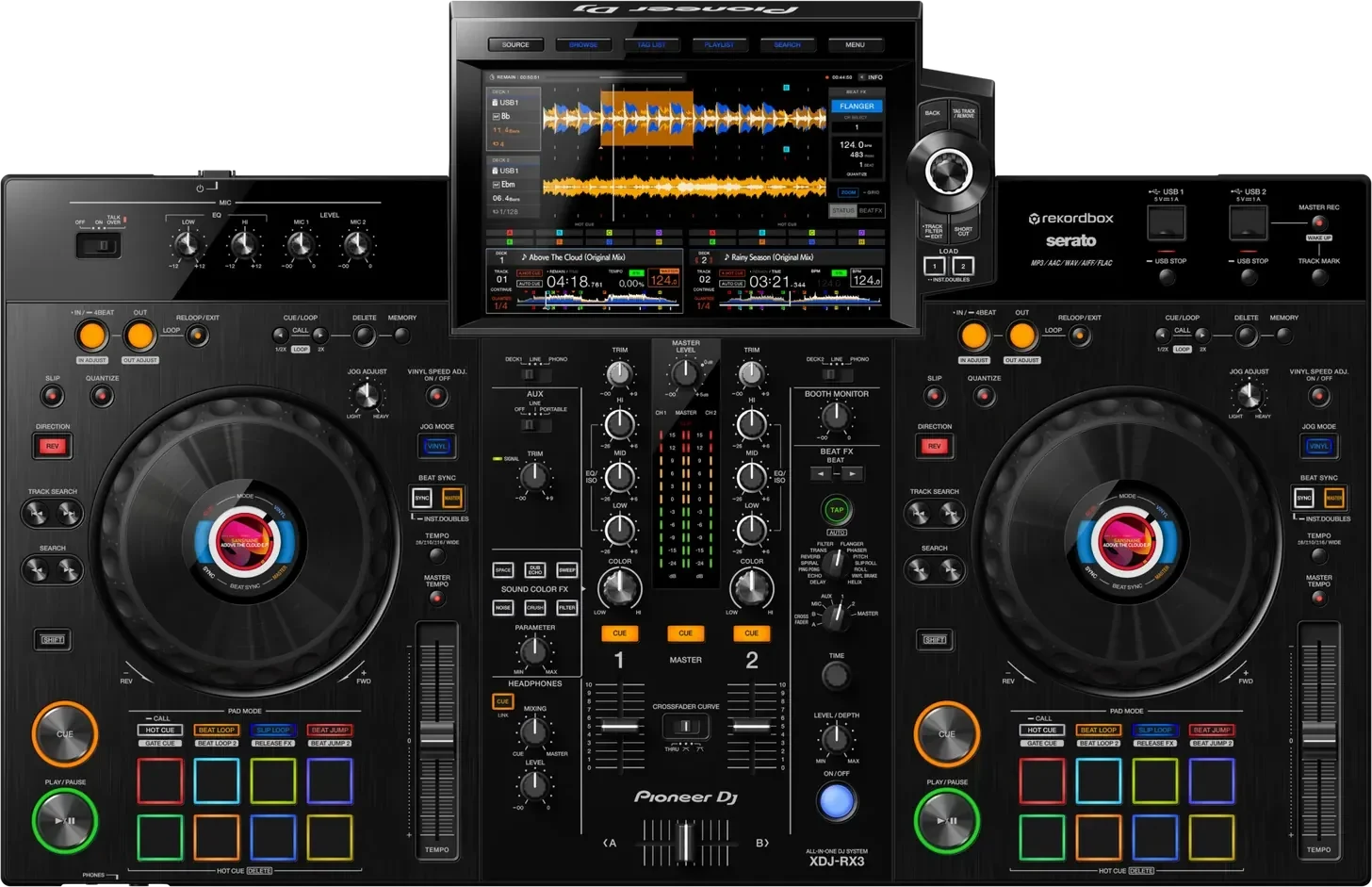 Pioneer DJ XDJ-RX3 from above