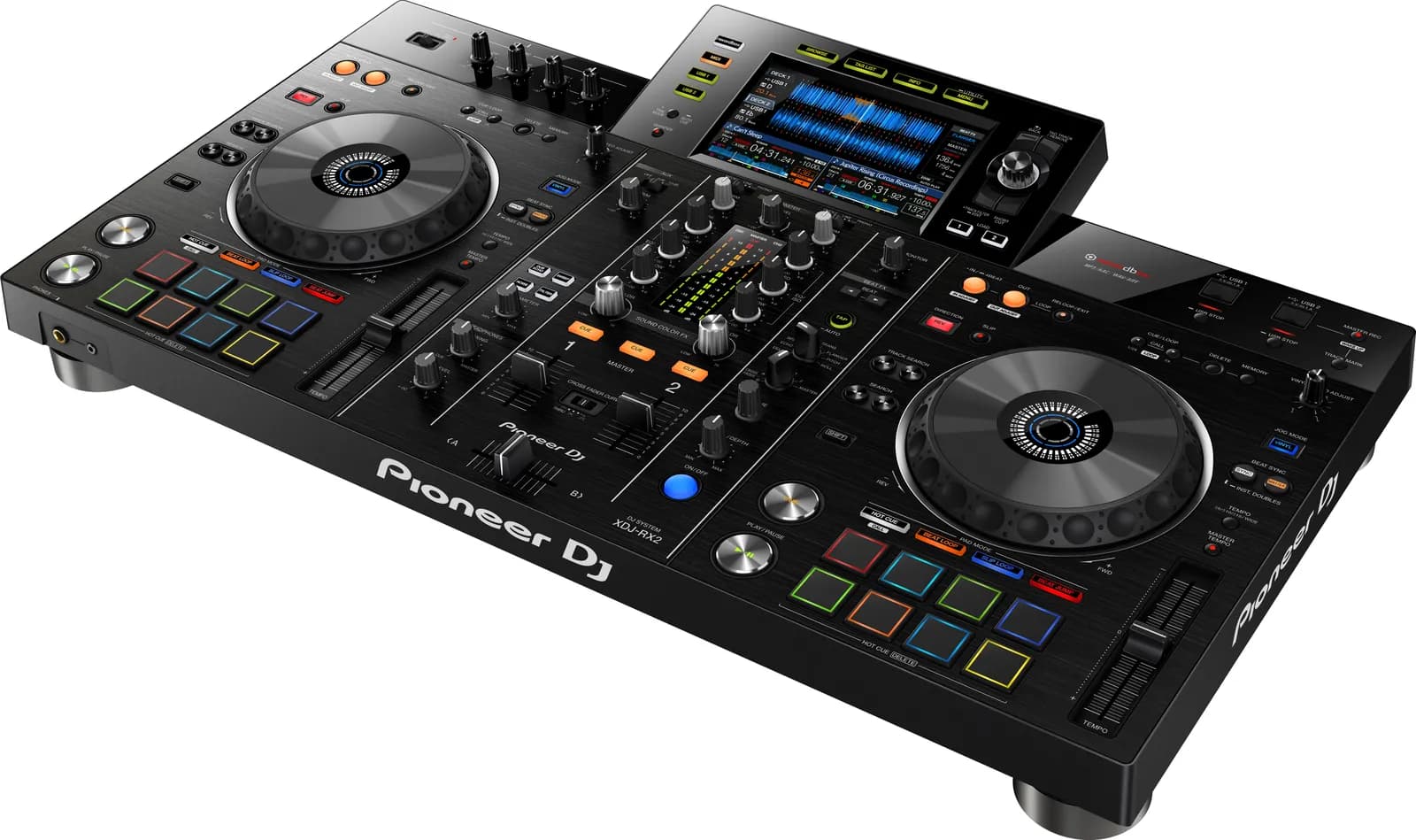 Pioneer DJ XDJ-RX2 at an angle