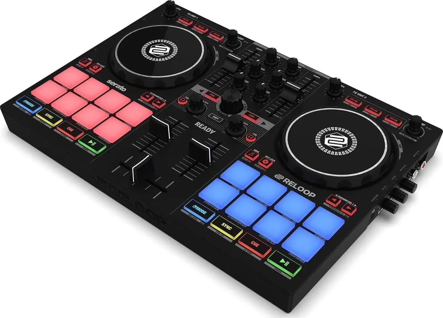 Reloop Ready at an angle