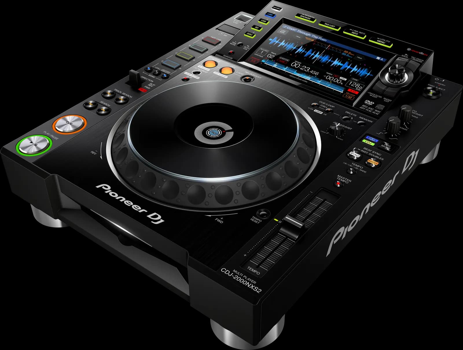 Pioneer DJ CDJ-2000NXS2 at an angle