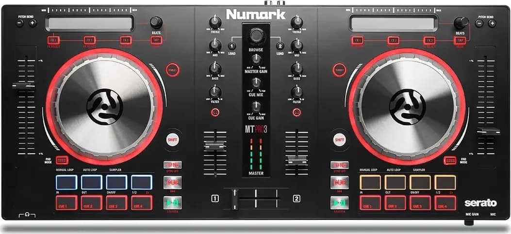 Numark Mixtrack Pro 3 from above
