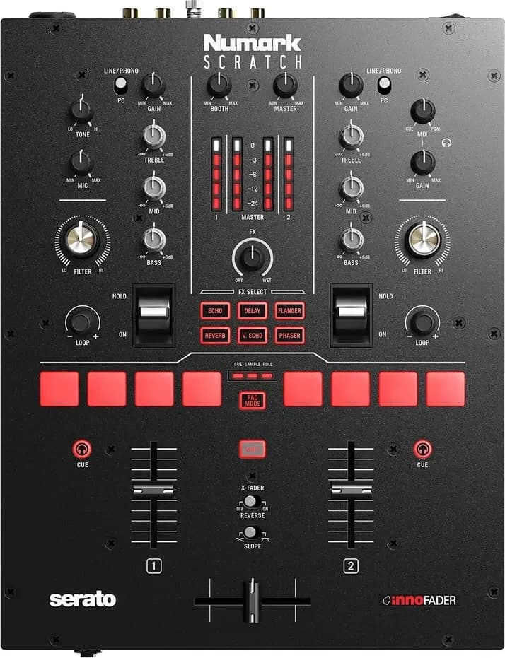 Numark Scratch from above
