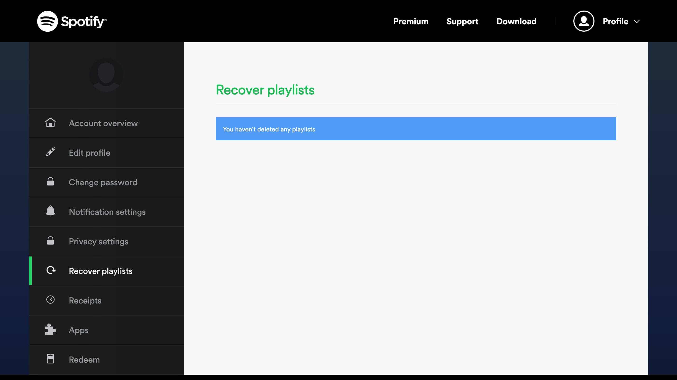 screencapture spotify uk account recover playlists 2021 02 25 23 31 51 edited