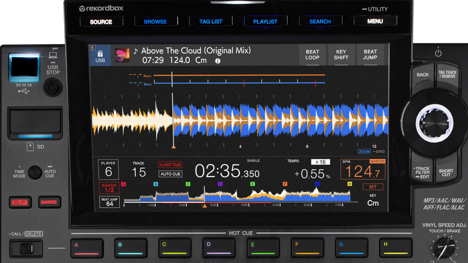 Pioneer DJ CDJ-3000 - Updated Display
