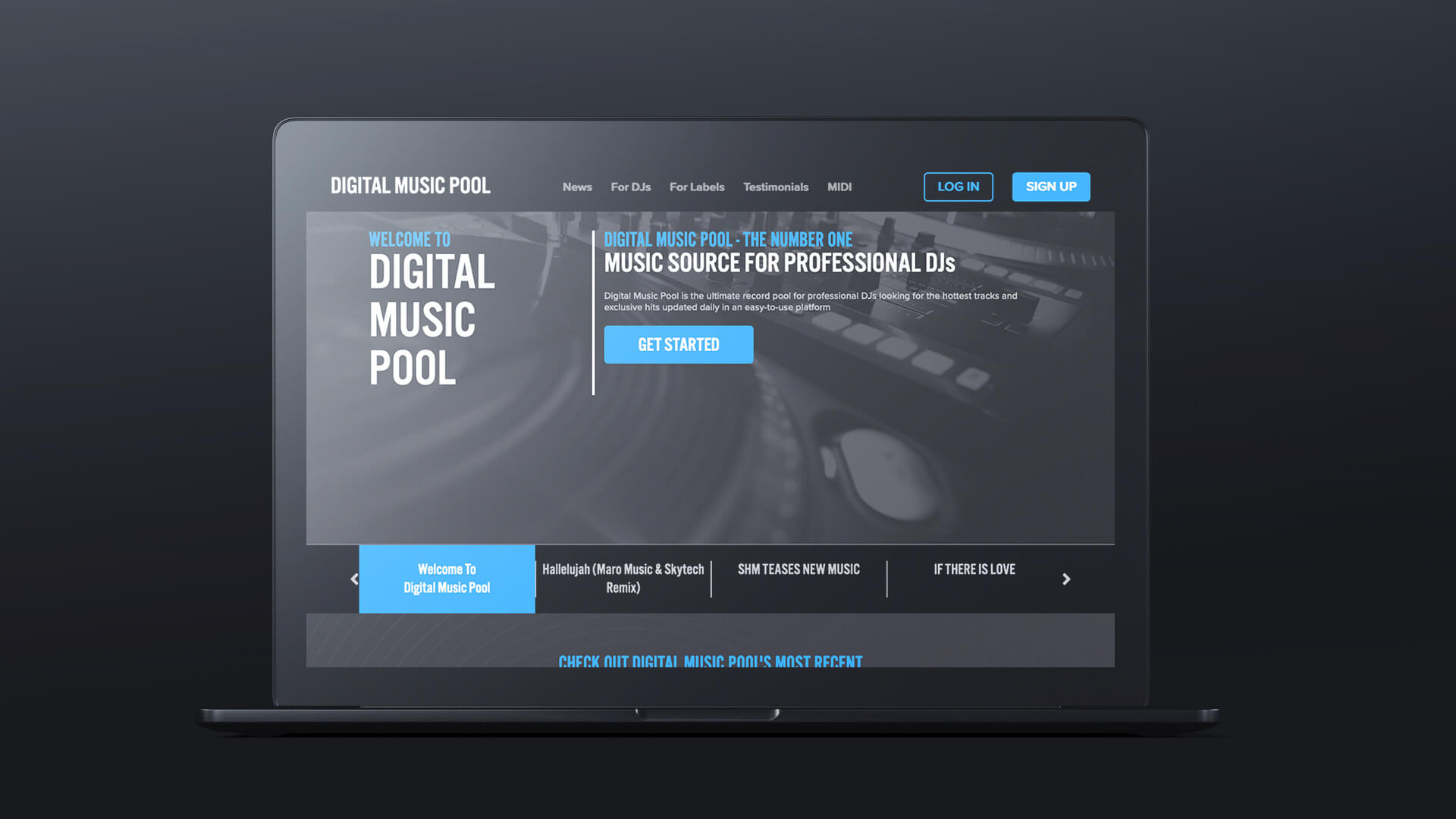 Digital Music Pool DJ Pool