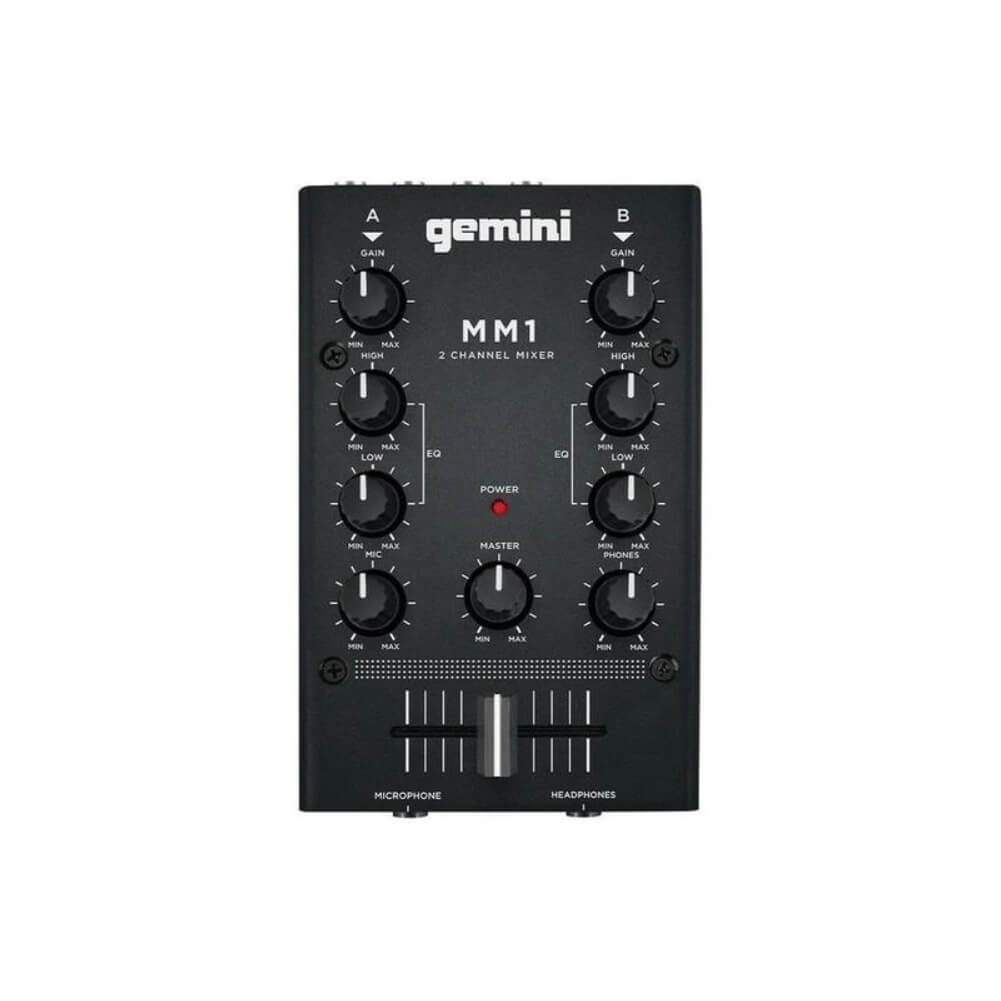 Gemini MM1 Pocket Sized DJ Mixer 1