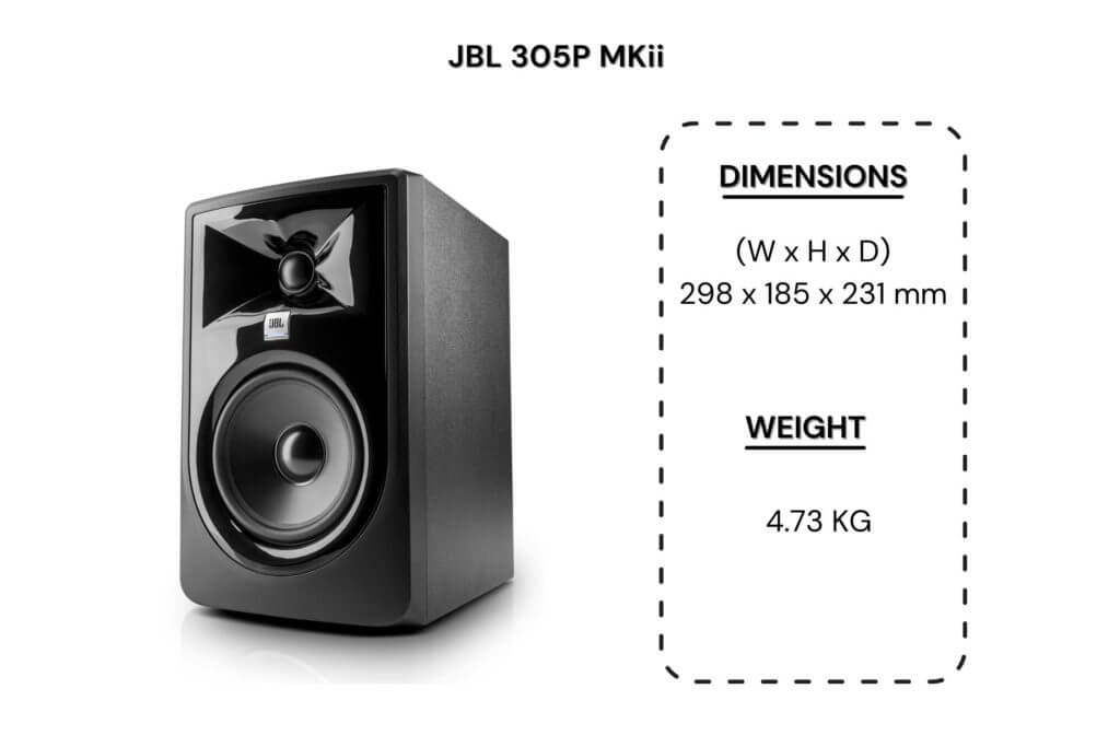JBL 305P MkII: Sound for an Impressive