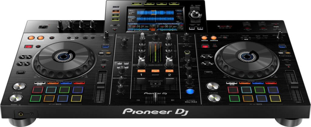 pioneer xdj rx2 front view