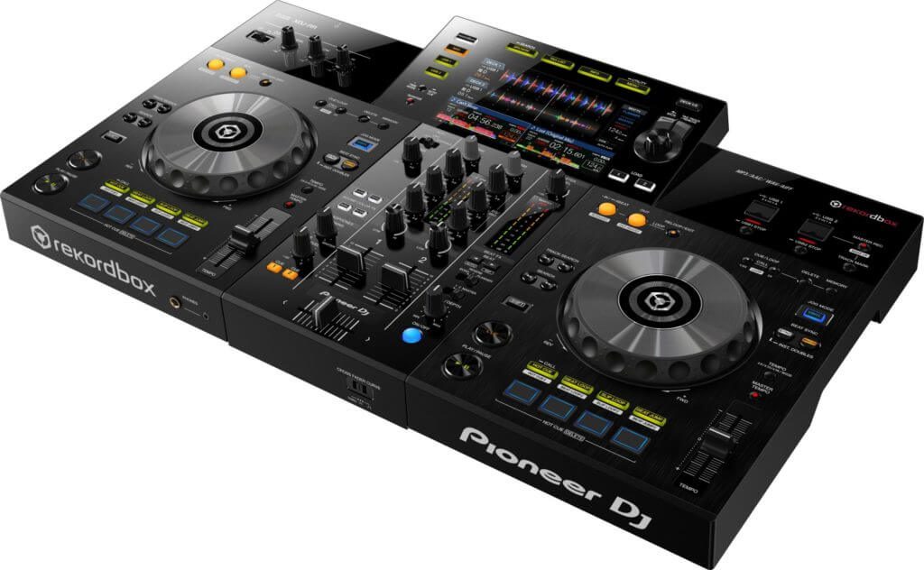 xdj rr from above angled right