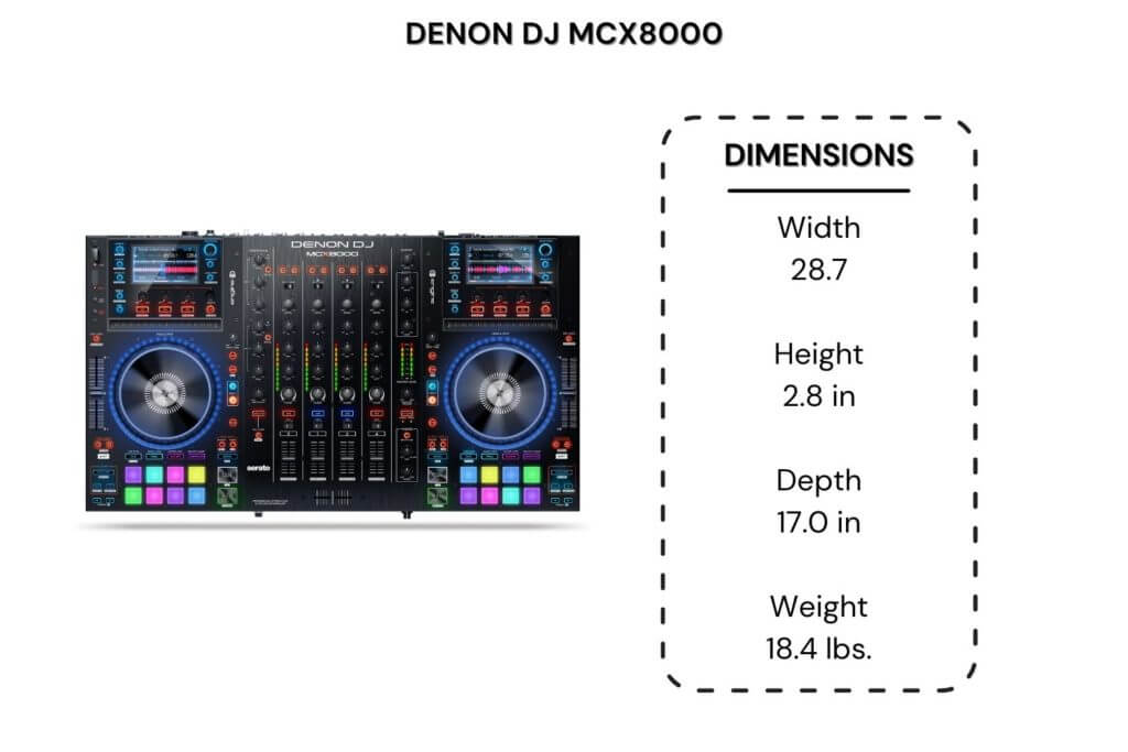 mcx8000 dimensions